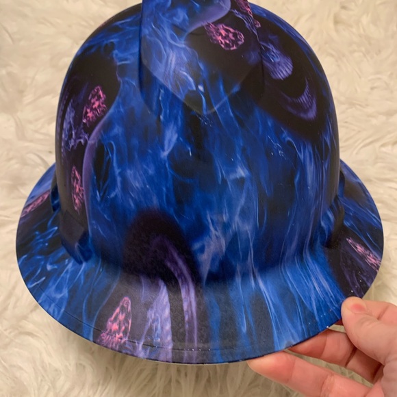 Men women Acerpal Full Brim Hat OSHA construction approved safety helmet skull - Picture 5 of 13